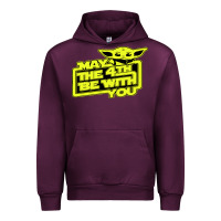 Mauve Wine may the 4th be with you Urban Hoodie - longCreatives