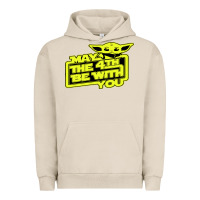 Pigment French Oak may the 4th be with you Urban Hoodie - longCreatives