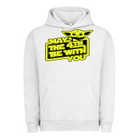 Pigment Lunar Rock may the 4th be with you Urban Hoodie - longCreatives