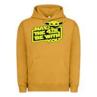 Pigment Peanut Butter may the 4th be with you Urban Hoodie - longCreatives