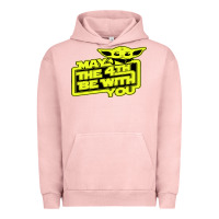 Pigment Salmon may the 4th be with you Urban Hoodie - longCreatives