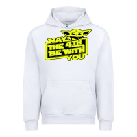 White may the 4th be with you Urban Hoodie - longCreatives