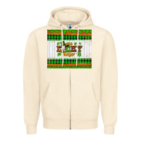 Sandshell st patricks one lucky heifer Zipper Hoodie - Artiststas