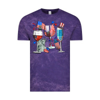Cloud Purple american wine Vintage Tee - CowGirlArtShop
