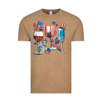 Vintage Coffee american wine Vintage Tee - CowGirlArtShop