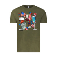 Vintage Olive american wine Vintage Tee - CowGirlArtShop