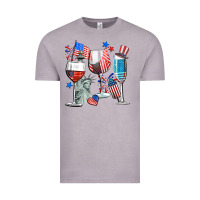 Vintage Zinc american wine Vintage Tee - CowGirlArtShop