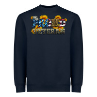 Navy proud veteran boots and hats Heavyweight Sweatshirt - Artiststas