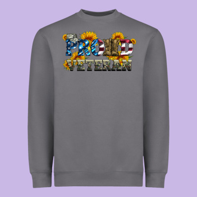 Proud Veteran Boots And Hats Heavyweight Sweatshirt Designed By Artiststas