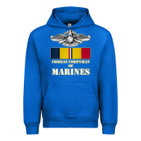 Cobalt Eagle FMF Corpsman 8404 T Back Design Urban Hoodie - longCreatives