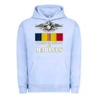 Pigment Grape Ice Eagle FMF Corpsman 8404 T Back Design Urban Hoodie - longCreatives