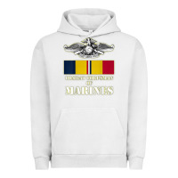 Pigment Lunar Rock Eagle FMF Corpsman 8404 T Back Design Urban Hoodie - longCreatives