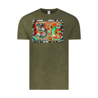 Vintage Olive western back to school 5th grade 2 Vintage Tee - Jasminsmagicworld