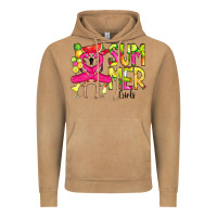 Vintage Camel Summer Girls Flamingo Vintage Hoodie - CowCowDesign