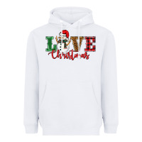 Love Christmas Snowman Heavyweight Hoodie | Teevron