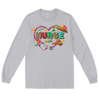 Moon Dust Cinco de mayo Nurse Long Sleeve Tee - FaDigitalArtStudio