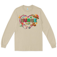 Mushroom Cinco de mayo Nurse Long Sleeve Tee - FaDigitalArtStudio