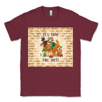 Burgundy it's time for fall shit Classic Tee - TumblerDesignByShophia