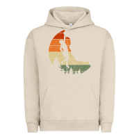 Pigment French Oak Retro Rock Climbing Vintage Climber Urban Hoodie - longCreatives