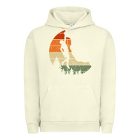 Pigment Pistachio Retro Rock Climbing Vintage Climber Urban Hoodie - longCreatives