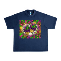 Mardi Gras Masks Tumbler Urban Heavy Tee | Teevron