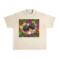 Sandshell Mardi Gras masks tumbler Urban Heavy Tee - HowdyJamesFarm