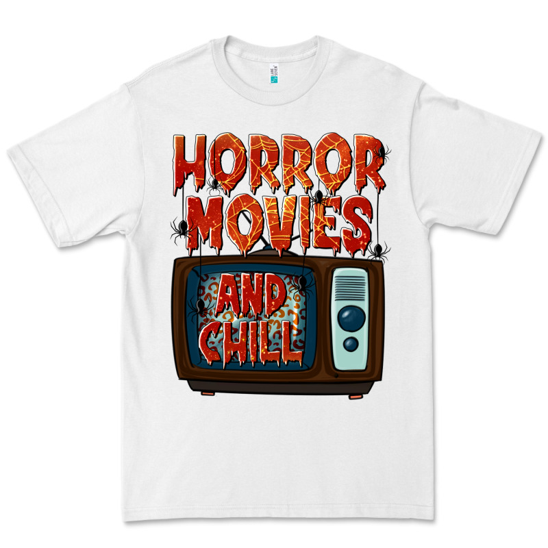 Horror Movies And Chill Premium Tee by texasbilliewilder | Teevron