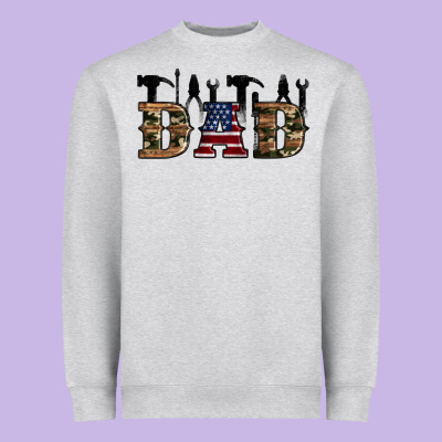 Fathers Day Heavyweight Sweatshirt Designed By Artiststas