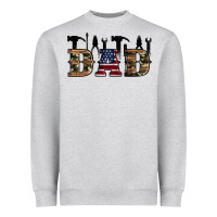 Heather Grey fathers day Heavyweight Sweatshirt - Artiststas