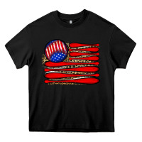 Black leopard baseball flag5 Heavy Core Tee - JahusDesignShop