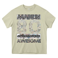 Mossy Born in 1980 Womens Heavy Core Tee - Bettercallsaul