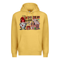 Antique Gold Iam Gnome For My Baking Premium Hoodie - CowhideDigitalArt