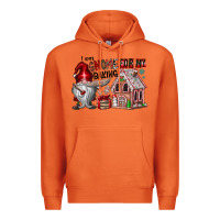 Carrot Iam Gnome For My Baking Premium Hoodie - CowhideDigitalArt