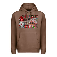 Chestnut Iam Gnome For My Baking Premium Hoodie - CowhideDigitalArt