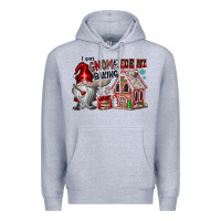 Heather Grey Iam Gnome For My Baking Premium Hoodie - CowhideDigitalArt