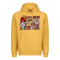 Mustard Iam Gnome For My Baking Premium Hoodie - CowhideDigitalArt