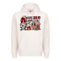 Pale Pink Iam Gnome For My Baking Premium Hoodie - CowhideDigitalArt