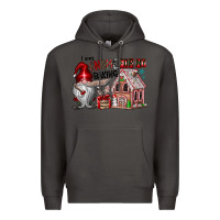 Smoke Iam Gnome For My Baking Premium Hoodie - CowhideDigitalArt
