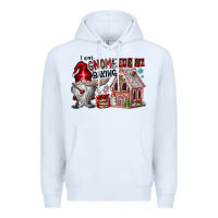 White Iam Gnome For My Baking Premium Hoodie - CowhideDigitalArt