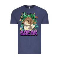 Vintage Denim Easter spring break Easter Day Vintage Tee - HowdyJamesFarm