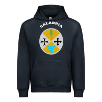 Navy Calabria Coat of arms  Flag souvenir Italy Urban Hoodie - longCreatives