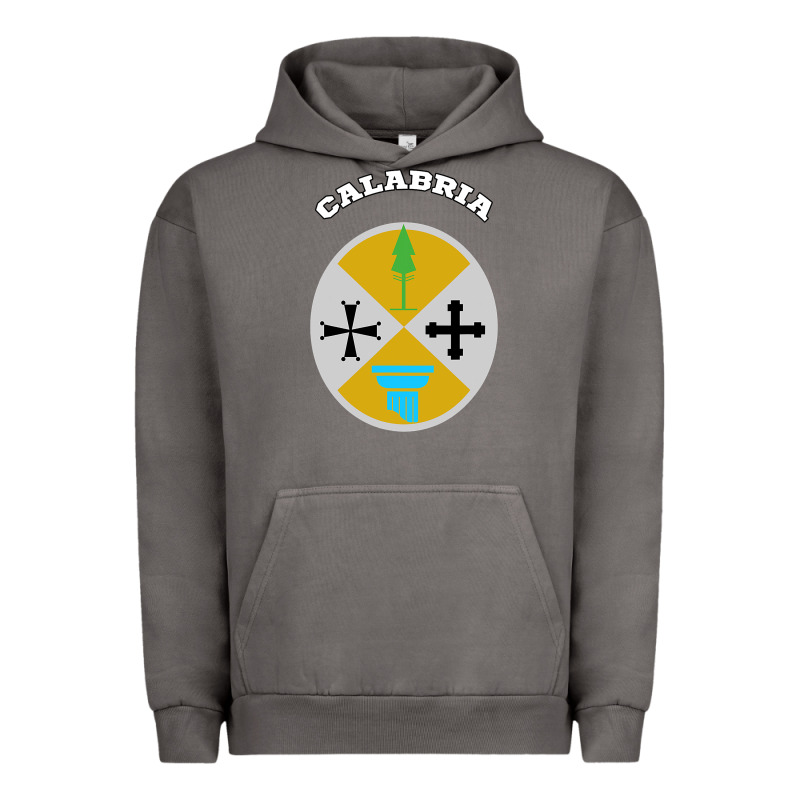 Calabria Coat Of Arms  Flag Souvenir Italy Urban Hoodie by longCreatives | Teevron