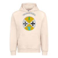 Sandshell Calabria Coat of arms  Flag souvenir Italy Urban Hoodie - longCreatives
