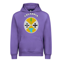 Tulip Calabria Coat of arms  Flag souvenir Italy Urban Hoodie - longCreatives