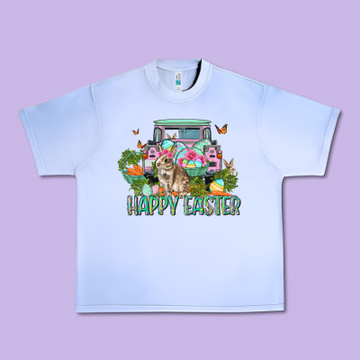 Happy Easter Day Urban Heavy Tee Designed By Cowgirlartshop