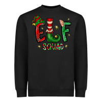 Black Elf Squad Heavyweight Sweatshirt - CowhideDigitalArt