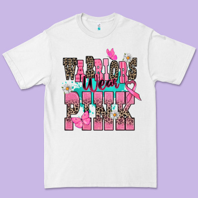 Warriors Wear Pink Premium Tee Designed By Nancycooperartshop