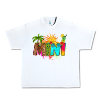 White summer mini Urban Heavy Tee - RanaPortraitStore