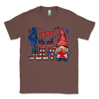 Chestnut Happy 4th Of July with gnome Classic Tee - HowdyJamesFarm