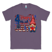 Lavender Happy 4th Of July with gnome Classic Tee - HowdyJamesFarm